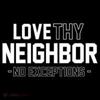 Love Thy Neighbor No Exceptions Impact Tech Backpack
