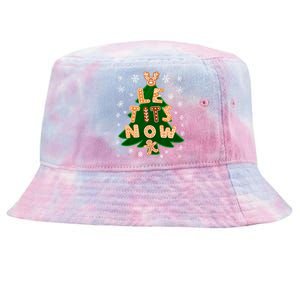 Le Tits Now Gift Let It Snow Gift Irony Christmas Gift Tie-Dyed Bucket Hat