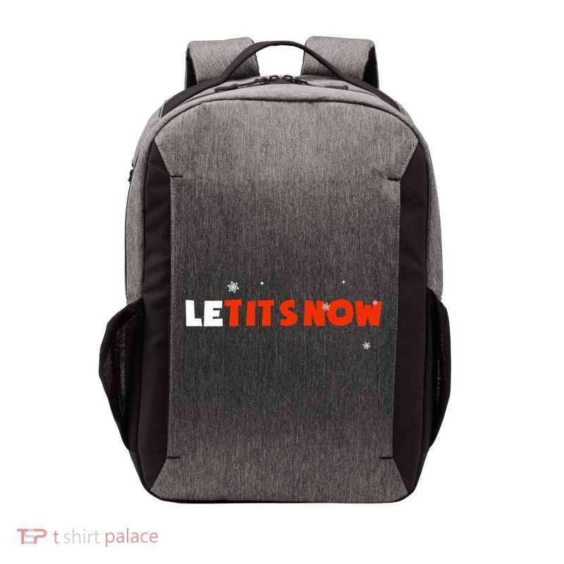 Le Tits Now Christmas Let It Snow Party Notty Santa Great Gift Vector Backpack