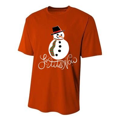 Le Tits Now Let It Snow Gift Performance Sprint T-Shirt