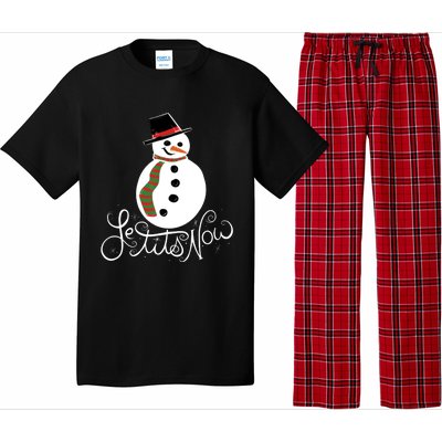 Le Tits Now Let It Snow Gift Pajama Set