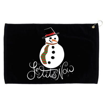 Le Tits Now Let It Snow Gift Grommeted Golf Towel