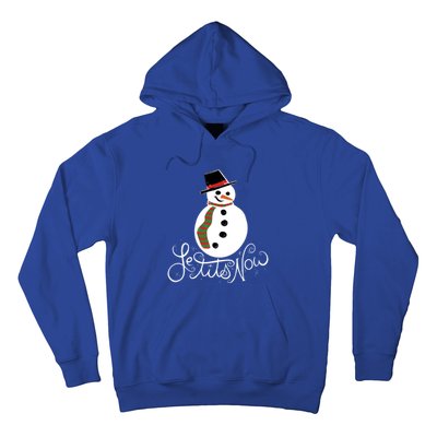 Le Tits Now Let It Snow Gift Hoodie