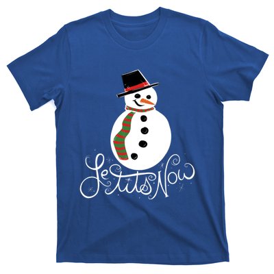 Le Tits Now Let It Snow Gift T-Shirt