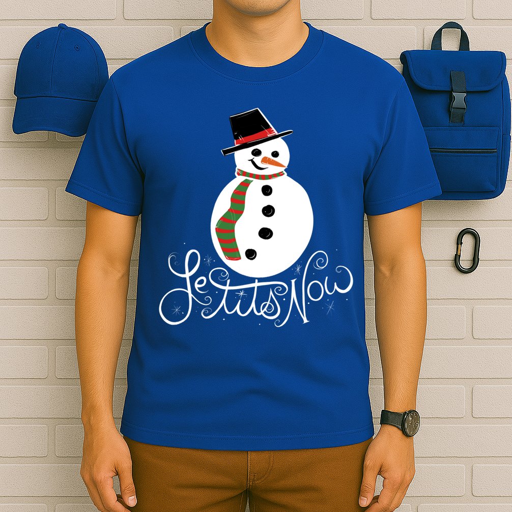 Le Tits Now Let It Snow Gift T-Shirt
