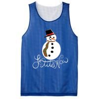 Le Tits Now Let It Snow Gift Mesh Reversible Basketball Jersey Tank