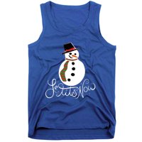 Le Tits Now Let It Snow Gift Tank Top