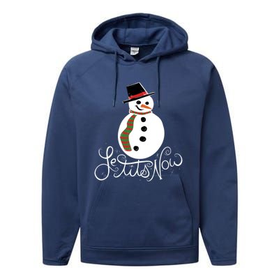 Le Tits Now Let It Snow Gift Performance Fleece Hoodie