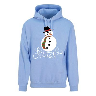 Le Tits Now Let It Snow Gift Unisex Surf Hoodie