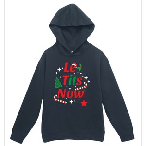 Le Tits Now Funny Christmas Snow Gift Urban Pullover Hoodie