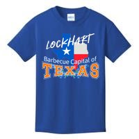 Lockhart Texas Nicknamed The Barbecue Capital Of Texas Gift Kids T-Shirt