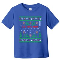 Le Tits Now Christmas Let It Snow Ugly Sweater Party Gift Toddler T-Shirt