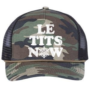 Le Tits Now Retro Rope Trucker Hat Cap