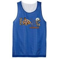 Love Turkey Nurse Life Leopard Nursing Thanksgiving Gift Mesh Reversible Basketball Jersey Tank