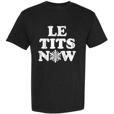 Le Tits Now Garment-Dyed Heavyweight T-Shirt