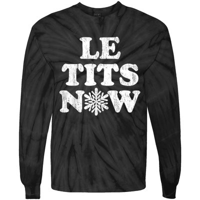 Le Tits Now Tie-Dye Long Sleeve Shirt