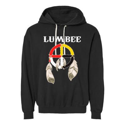 Lumbee Tribe Native American Indian  Garment-Dyed Fleece Hoodie