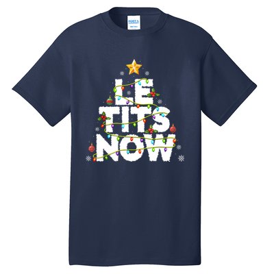 Le Tits Now Christmas Let It Snow Xmas Party Essential Tall T-Shirt