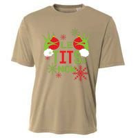 Le Tits Now Christmas Ugly Sweater Classic Cooling Performance Crew T-Shirt