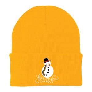 Le Tits Now Let It Snow Gift Knit Cap Winter Beanie