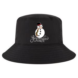 Le Tits Now Let It Snow Gift Cool Comfort Performance Bucket Hat