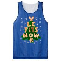 Le Tits Now Let It Snow Humor Christmas Funny Gift Mesh Reversible Basketball Jersey Tank