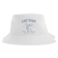 Last Toast On The Coast Bachelorette Party Beach Bridal Sustainable Bucket Hat