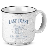 Last Toast On The Coast Bachelorette Party Beach Bridal 15oz Campfire Ceramic Mug