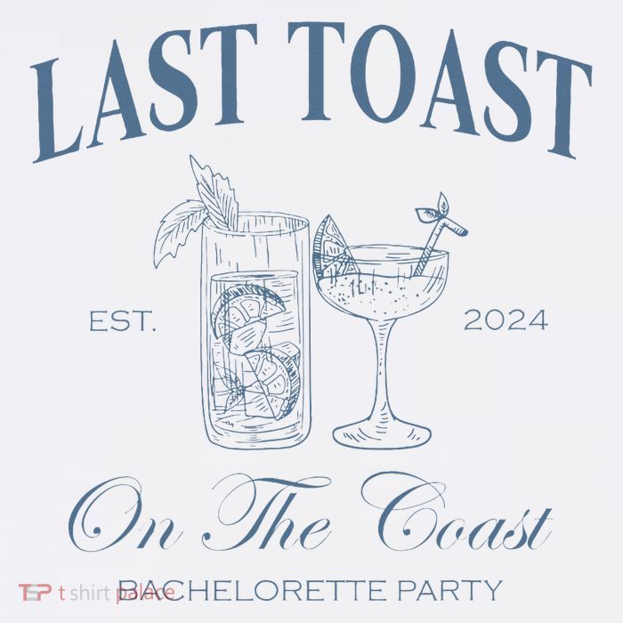 Last Toast On The Coast Bachelorette Party Beach Bridal Baby Bodysuit