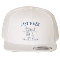 Last Toast On The Coast Bachelorette Party Beach Bridal Wool Snapback Cap