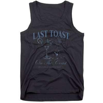 Last Toast On The Coast Bachelorette Party Beach Bridal Tank Top