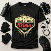 Lucky Trivia Outfit Pub Quiz Game Trivia Night Performance Shirt