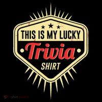 Lucky Trivia Outfit Pub Quiz Game Trivia Night Sustainable Bucket Hat