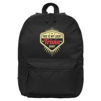 Lucky Trivia Outfit Pub Quiz Game Trivia Night 16 in Basic Backpack