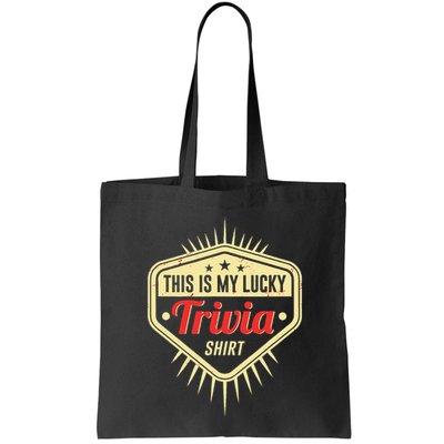 Lucky Trivia Outfit Pub Quiz Game Trivia Night Bag