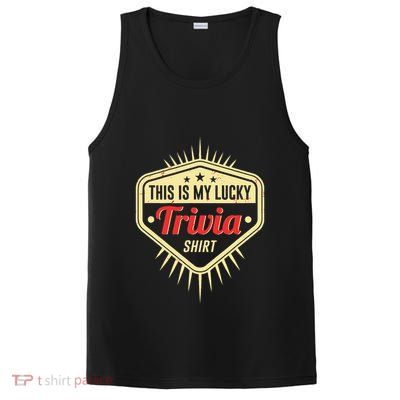 Lucky Trivia Outfit Pub Quiz Game Trivia Night PosiCharge Competitor Tank