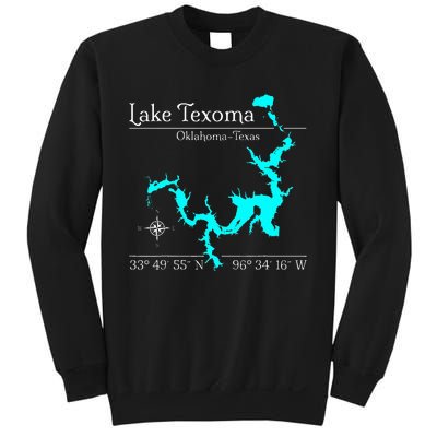 Lake Texoma Oklahoma Texas Sweatshirt