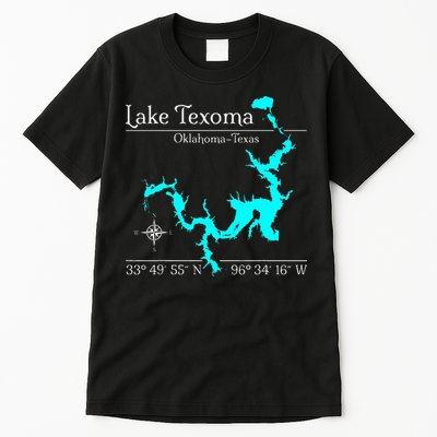Lake Texoma Oklahoma Texas Tall T-Shirt