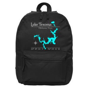 Lake Texoma Oklahoma Texas 16 in Basic Backpack