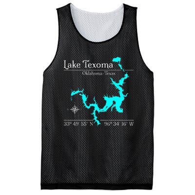 Lake Texoma Oklahoma Texas Mesh Reversible Basketball Jersey Tank