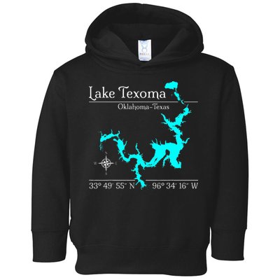 Lake Texoma Oklahoma Texas Toddler Hoodie