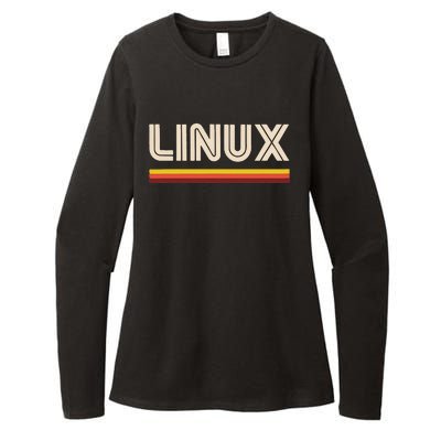 Linux Tee Open Source Womens CVC Long Sleeve Shirt