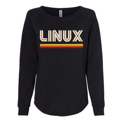 Linux Tee Open Source Womens California Wash Sweatshirt