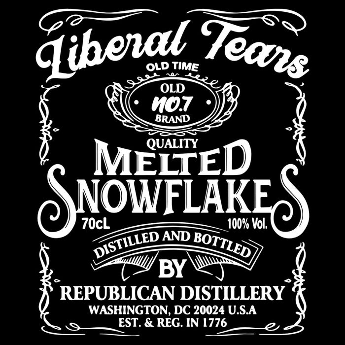 Liberal Tears Old Time Melted Snowflake Mashup Impact Tech Backpack