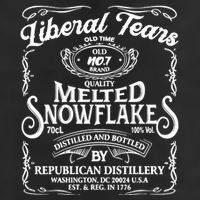 Liberal Tears Old Time Melted Snowflake Mashup 11oz C Handle Ceramic Mug