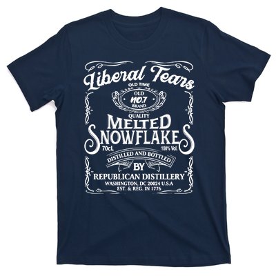 Liberal Tears Old Time Melted Snowflake Mashup T-Shirt