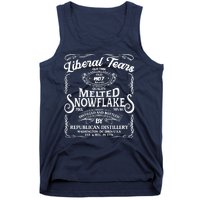 Liberal Tears Old Time Melted Snowflake Mashup Tank Top