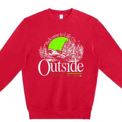 Like The Outside Premium Crewneck Sweatshirt