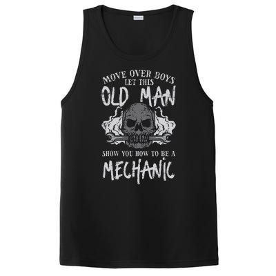 Let This Old Man Show How To Be Mechanic Funny Grandpa PosiCharge Competitor Tank