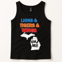 Lions Tigers Wings Oh Mi Tank Top